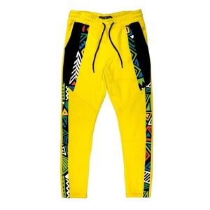 CREATE 2MRW Sweatpants Colorful Yellow Florescent Multicolor size Med‎ $60